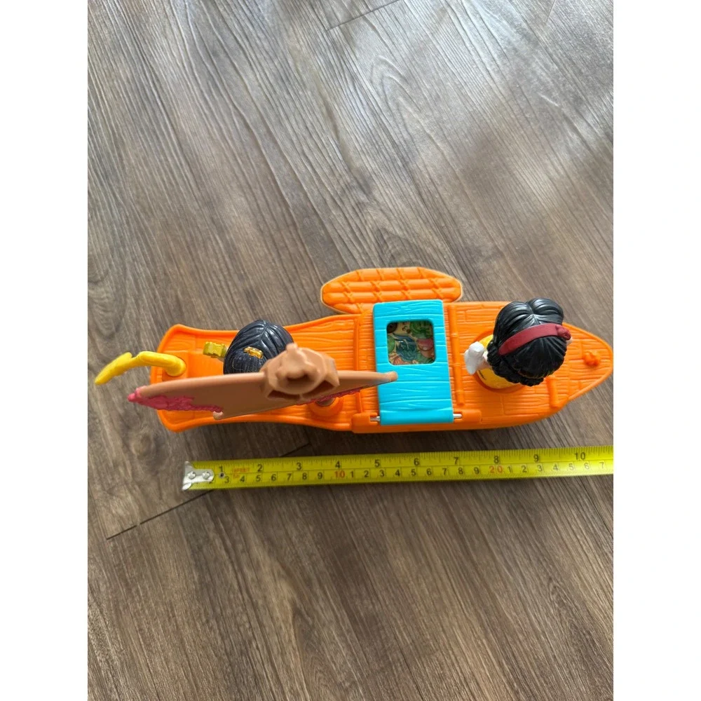 Fisher-Price Little People Disney Princess Parade Snow WhiteMulan Boat Toy Float